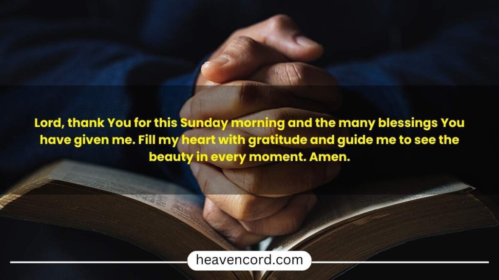 Short Prayer for Gratitude